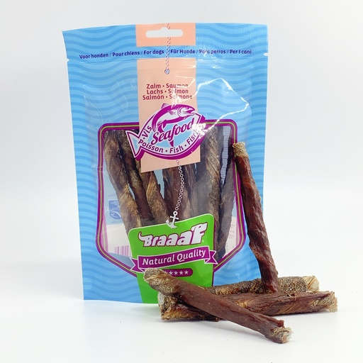 [BR63156] Braaaf Roll Sticks Salmon Wrapped 90 gr.