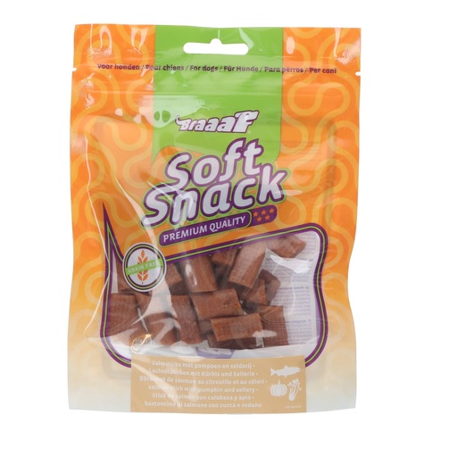 [BR63168] Braaaf Salmon Stick with Pumpkin & Sellery 85 gr.