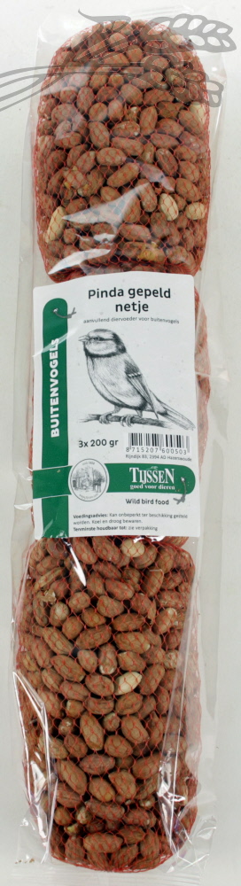 Netje Pinda Gepeld Verpakt (16 x 3 x 200 gr.)