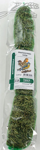 [BV60052] Tijssen Netje Meelwormen Verpakt (16 x 3 x 60 gr.)
