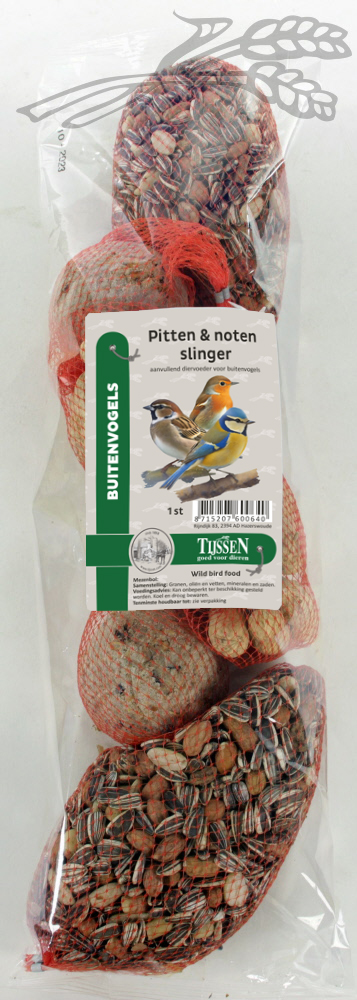 Tijssen Slinger Pitten & Noten Verpakt 15 x 1 st.
