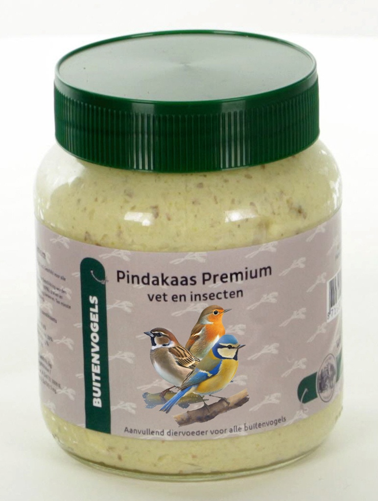 Tijssen Pindakaas Insecten & Vet Glas
