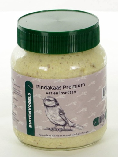[BV60091] Pindakaas Insecten & Vet Glas 12 x 360 gr.