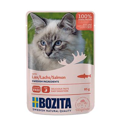 [BZ3634] Bozita Feline Pouch Jelly Salmon 12 x 85 gr.