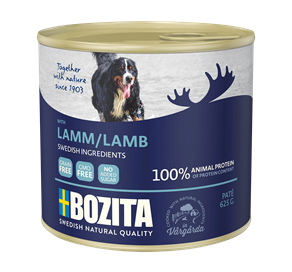 Bozita Blik Dog Lam 6 x 625 gr.