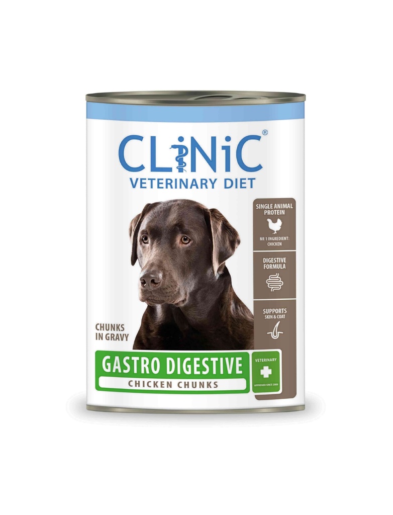 CLiNiC Dog Gastro Digestive Chicken Chunks 12 x 415 gr.