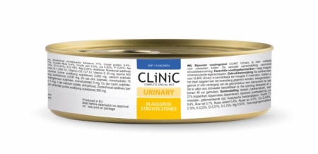 [CF364] CLiNiC Cat Urinary Chicken 6 x 100 gr.