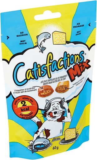 [CFZK] Catisfaction MIX Zalm/Kaas 6 x 60 gr.