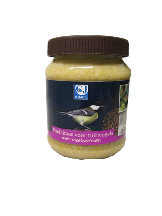 CJ Pindakaas met meelwormen 8 x 330 gr.