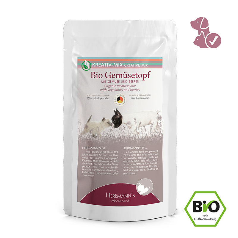 Herrmanns BIO Vega Bosbessen QS 15 x 150 gr.