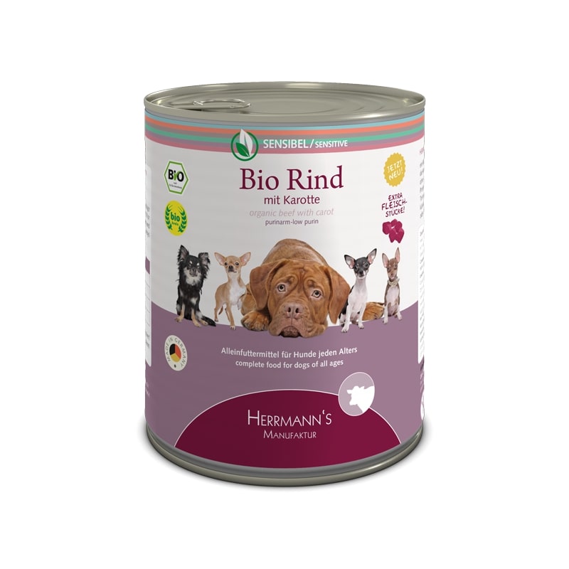 Herrmanns BIO Sensitive Rund & Wortel 6 x 800 gr.