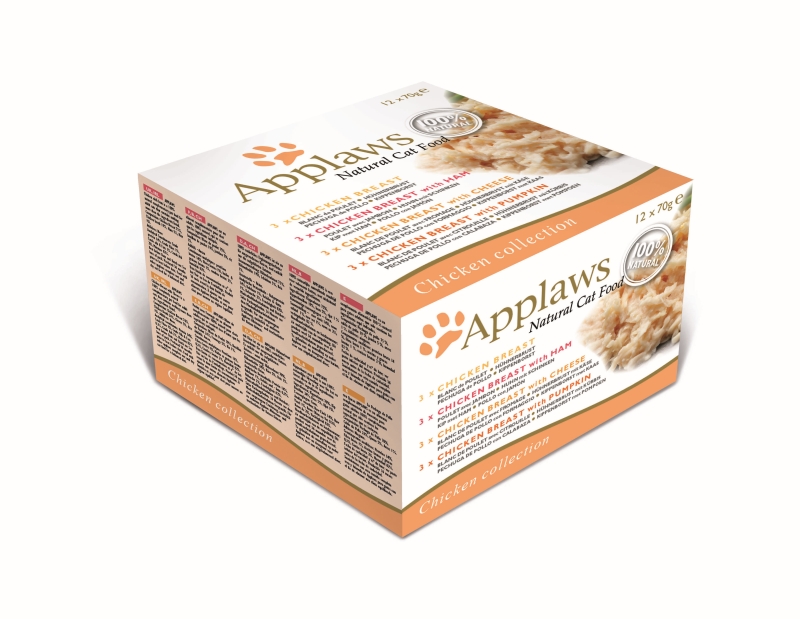 Applaws Blik Cat MP Chicken Selection (12 x 70 gr.)