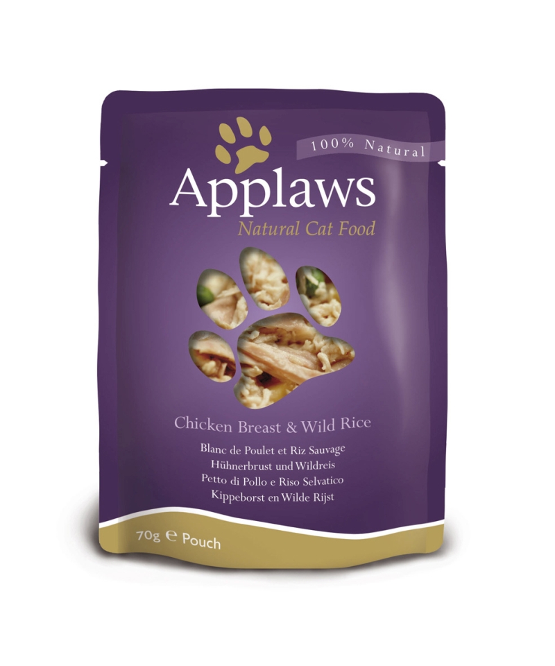 Applaws Cat Pouch Chicken & Rice 12 x 70 gr.