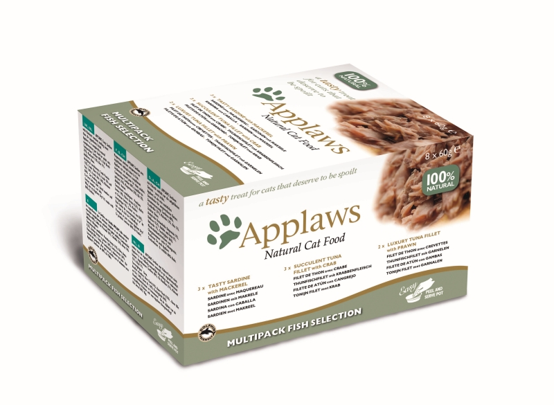Applaws Cat Pots Multi Pack Fish   (8 x 60 gr.)