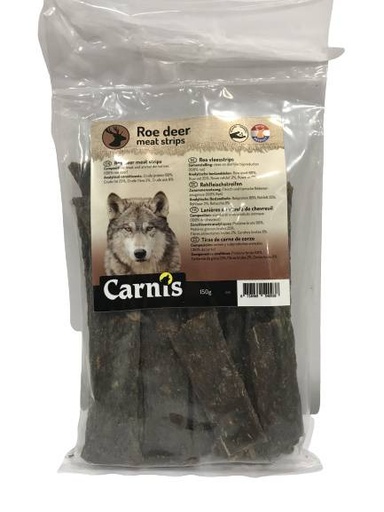 [CS54093] Carnis Vleesstrips Ree 5 x 150 gr.