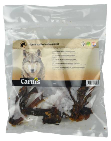 Carnis Stukjes Paarden Achillespees 5 x 150 gr.