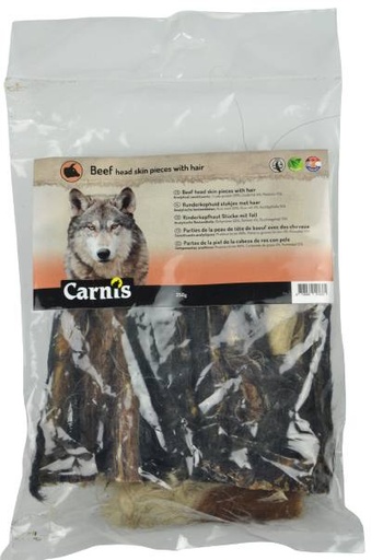 [CS54180] Carnis Stukjes Runderhuid Met Haar 5 x 250 gr.