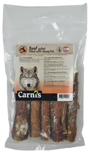 [CS54259] Carnis Gevulde Slokdarm Schapenvet 5 x 5 st.