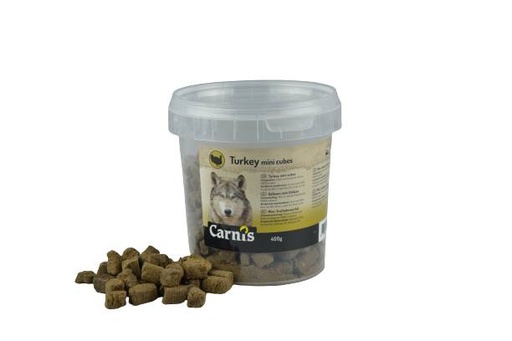 [CS54331] Carnis Blokjes Kalkoen Mini (8 x 400 gr.)