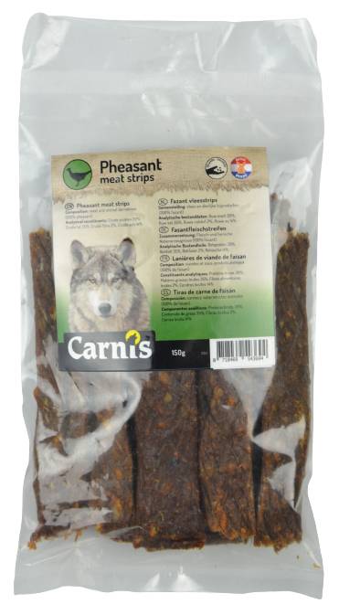 Carnis Vleesstrips Fazant 5 x 150 gr.