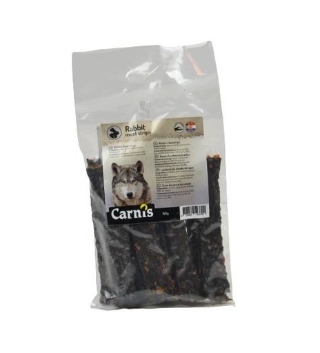 [CS54370] Carnis Vleesstrips Konijn (5 x 150 gr.)