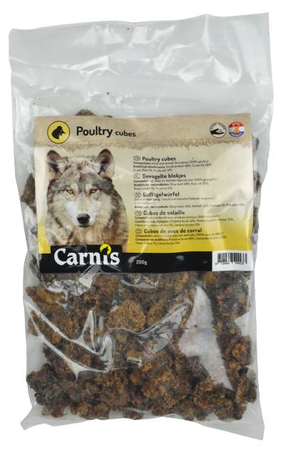 Carnis Blokjes Gevogelte 5 x 200 gr.