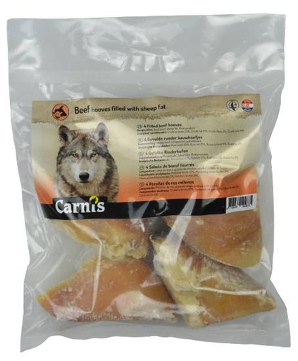 [CS54487] Carnis Gevulde Kauwhoefjes Schapenvet 5 x 4 st.