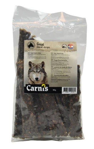 [CS54536] Carnis Vleesstrips Geit (5 x 150 gr.)