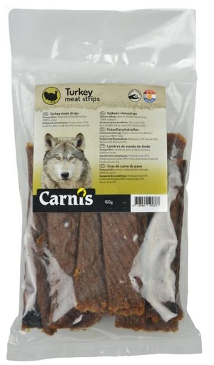 [CS54537] Carnis Vleesstrips Kalkoen 5 x 150 gr.