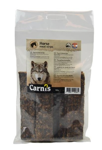 [CS54538] Carnis Vleesstrips Paard 5 x 150 gr.