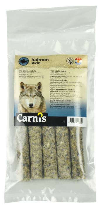 Carnis Sticks Zalm 5 x 5 st.