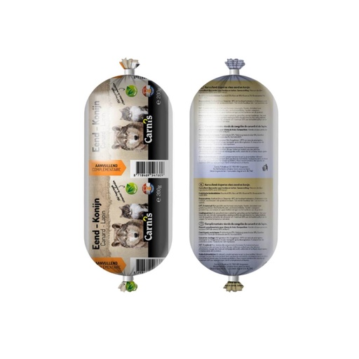 [CS54768] Carnis Vers Vlees Eend/Konijn 10 x 1 kg.