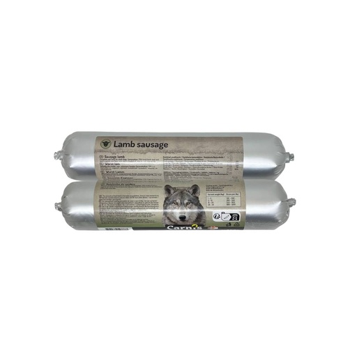 [CS54777] Carnis Gestoomde Worst Lam 24 x 400 gr.