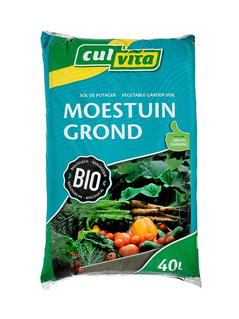 Bio-Moestuingrond 40 ltr.