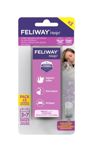[CV08599] Feliway Help Navulling 3 st.