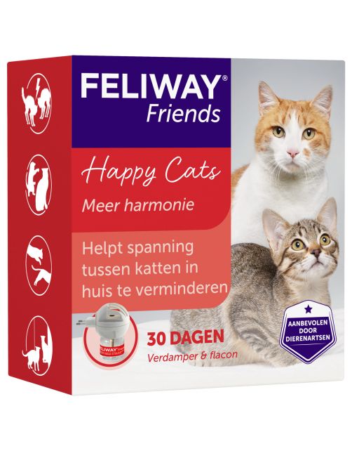 Feliway Friends Verdamper+Vulling 48 ml.
