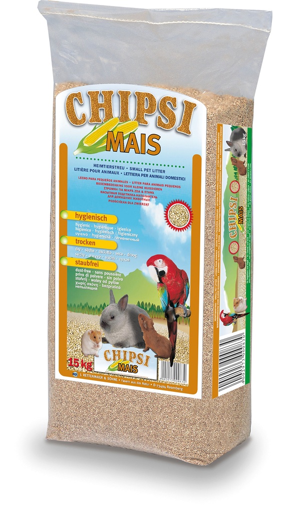 Chipsi Mais Bodembedekking Grootverpakking 15 kg.