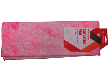 [CVA170] Cat Litter Mat Roze / Blauw 1 st.