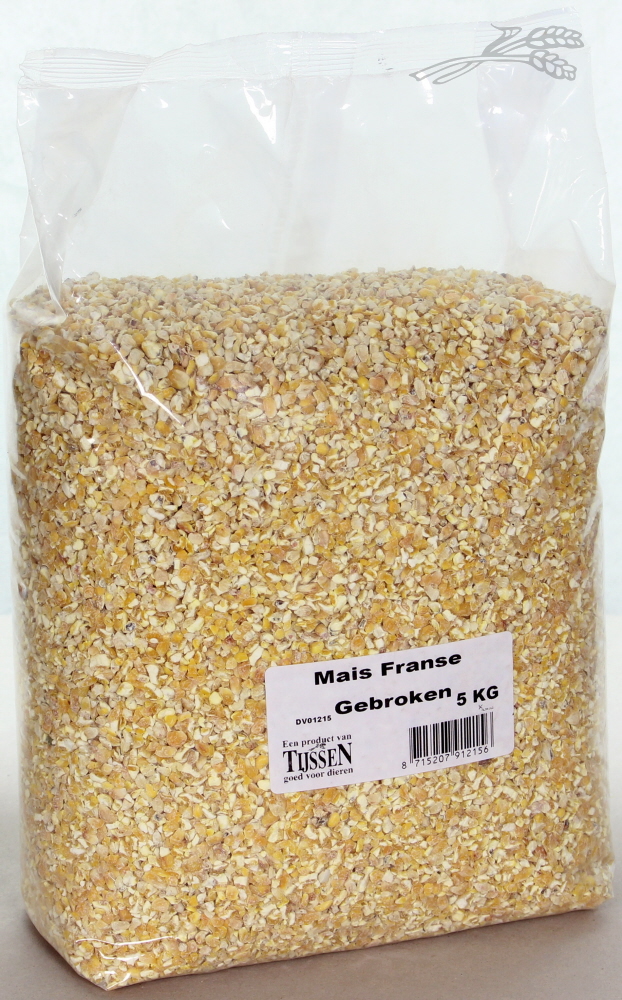 Tijssen Mais Franse Gebroken 5 kg.