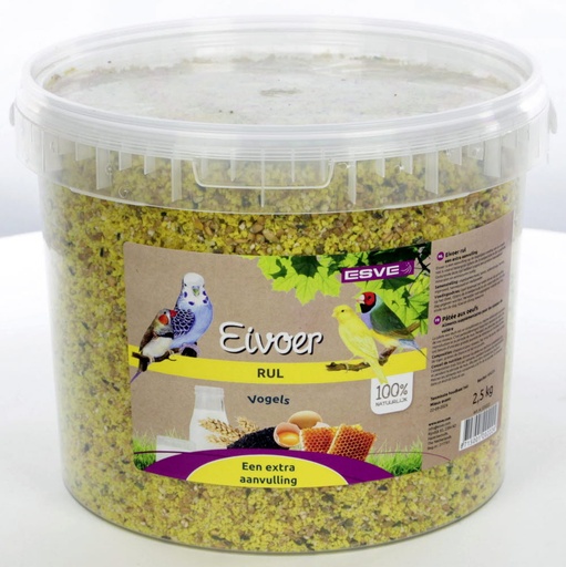 [E20222] ESVE Eivoer Rul emmer 2,5 kg.