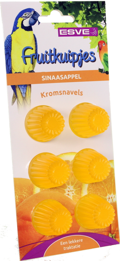 ESVE Fruitkuipjes Sinaasappel 6 st.