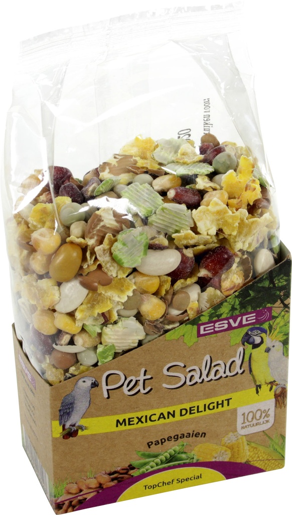 Pet Salad - Mexican Delight Vogel 250 gr.