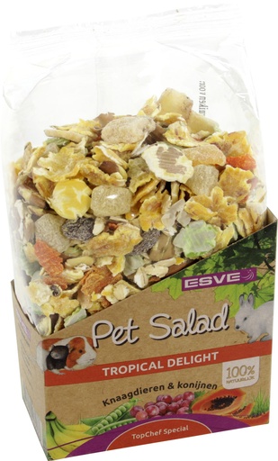 [E20608] ESVE Pet Salad - Tropical Delight Knaagdier 175 gr.