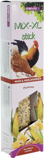 [E20715] MiX-XL stick Pluimvee Maïs+Meelworm 1 st.