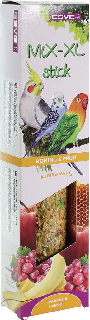 MiX-XL stick Kromsnavel Honing+Fruit 1 st.