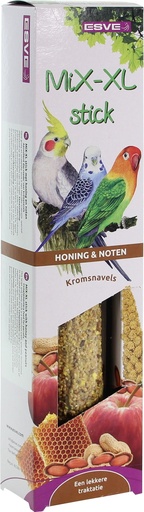 [E20725] ESVE MiX-XL stick Kromsnavel Honing+Noten 1 st.