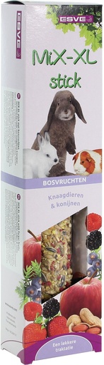 [E20755] ESVE MiX-XL stick Knaagdier Bosvruchten 1 st.