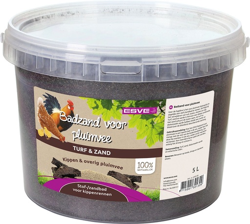 [E30130] ESVE Badzand voor pluimvee 5 ltr.