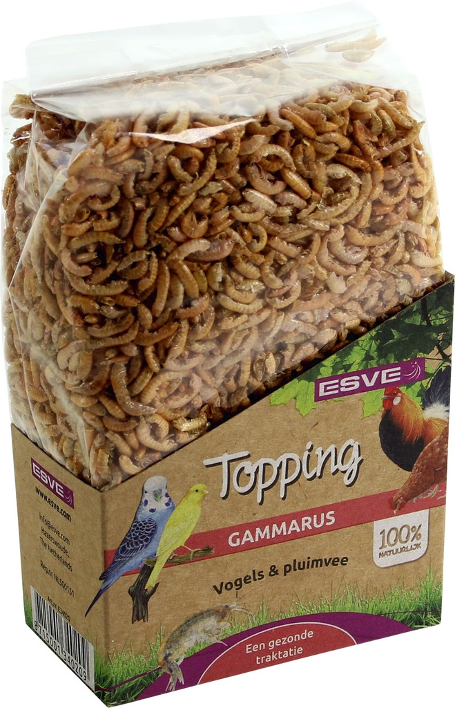 ESVE Topping Gammarus Vogel/Pluimvee 50 gr.