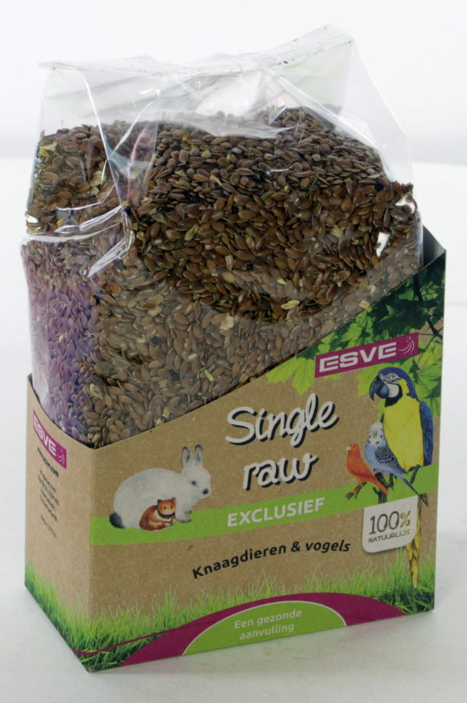 Single Raw Lijnzaad 550 gr.